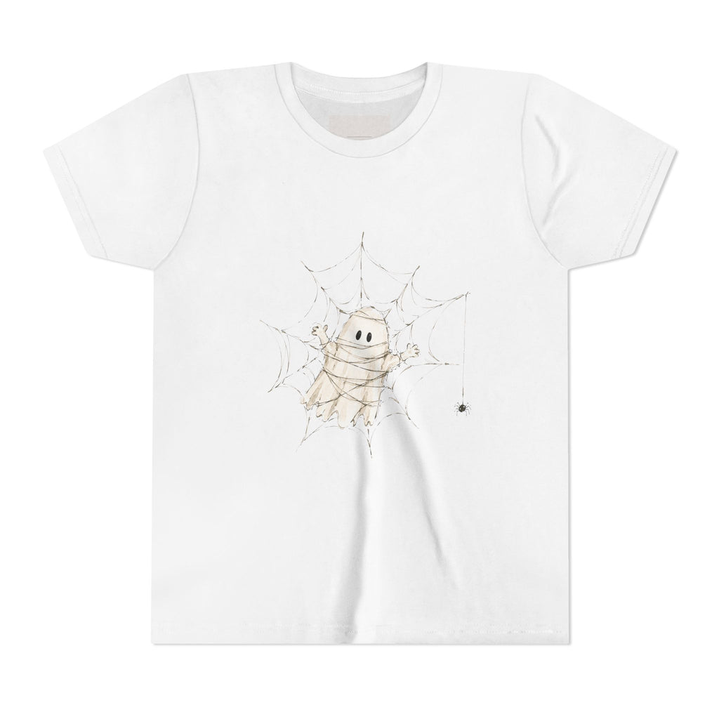 Cute Wrapped Mummy Ghost Halloween Shirt