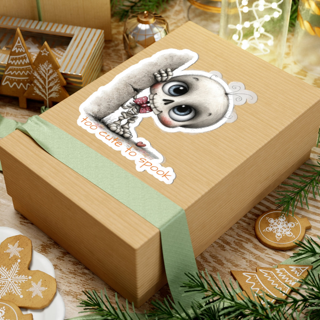 Too Cute To Spook | Kiss-Cut Stickers
