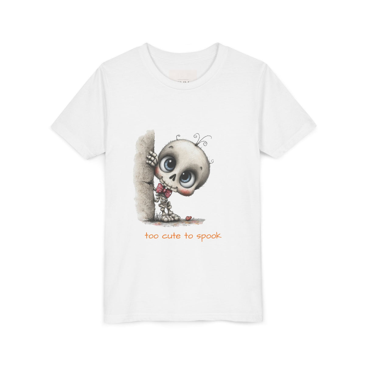 Too cute to spook | Skeleton tee