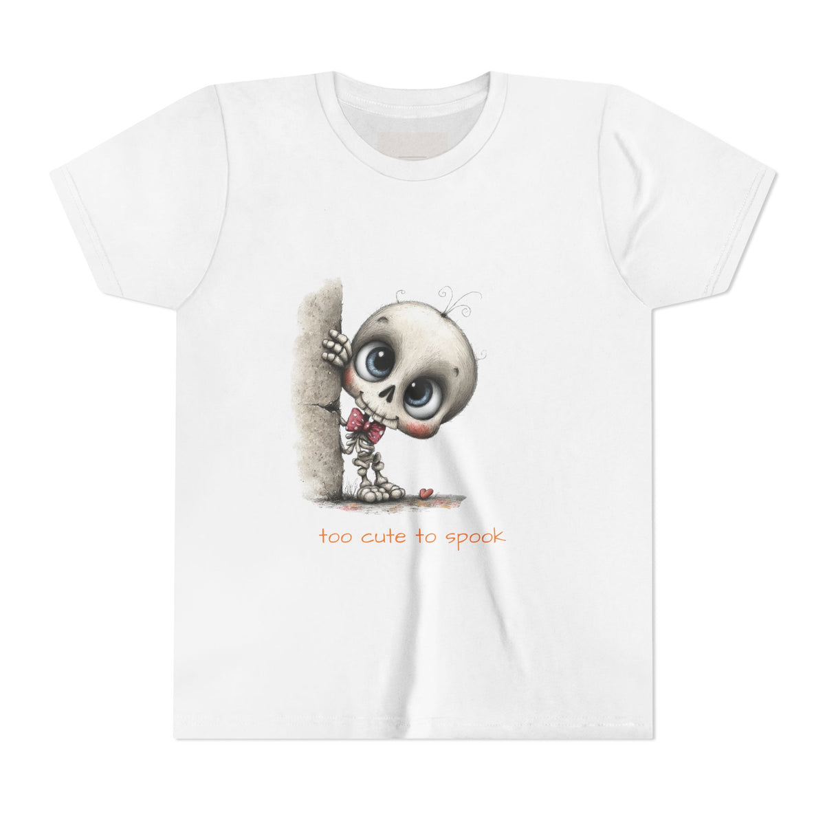 Too cute to spook | Skeleton tee