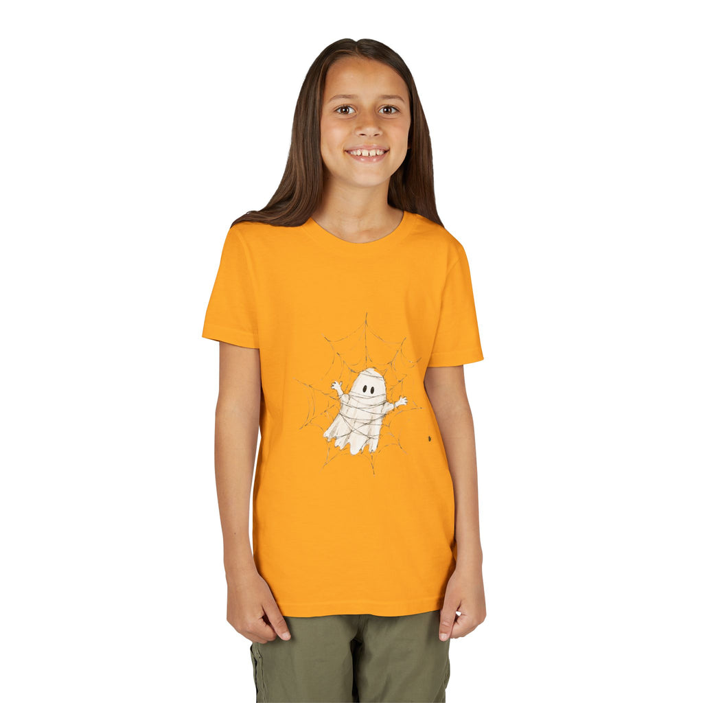 Cute Wrapped Mummy Ghost Halloween Shirt