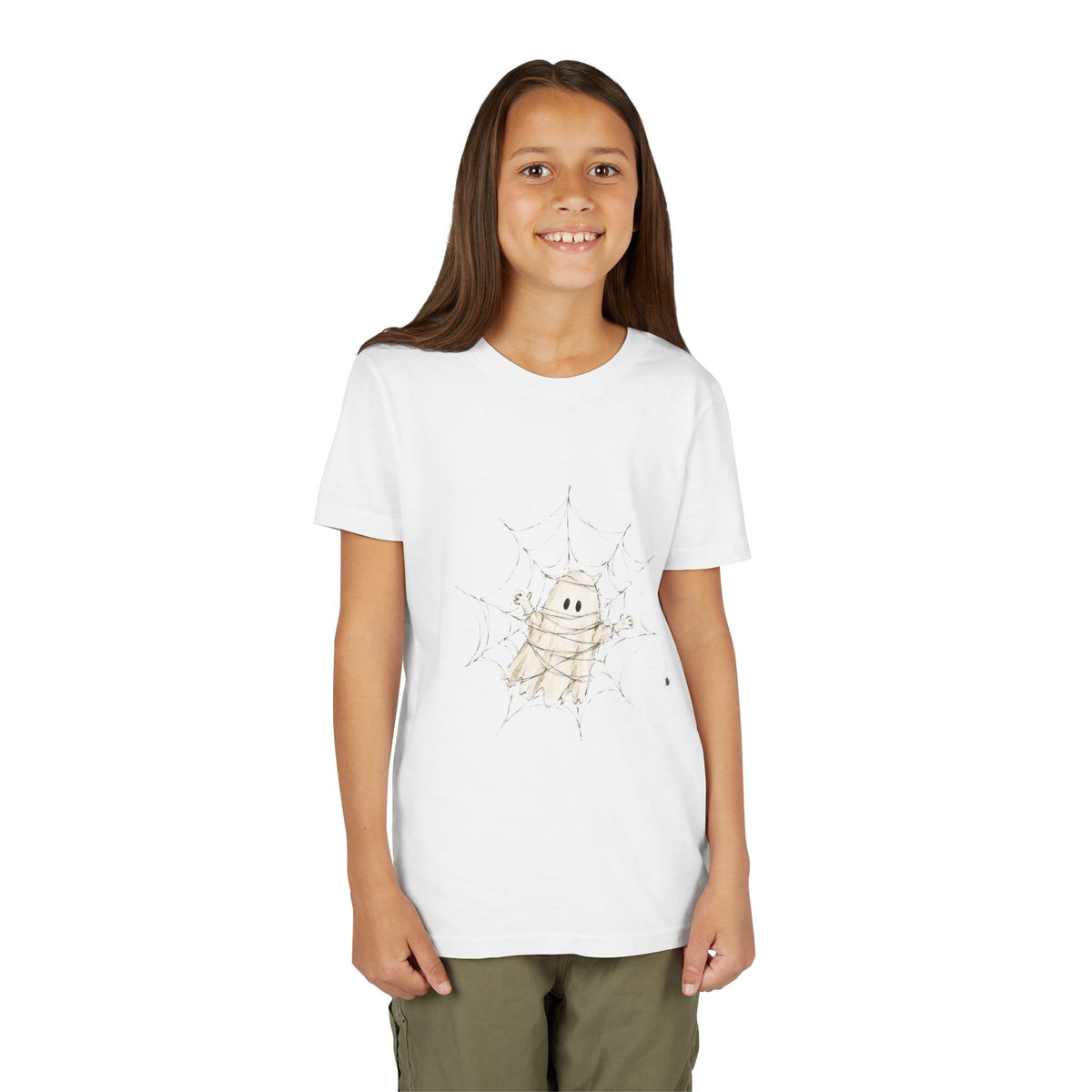 Cute Wrapped Mummy Ghost Halloween Shirt