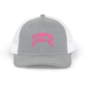 Pink Cheetah Snapback Trucker Cap — Breast Cancer Awareness Women's Mesh Hat